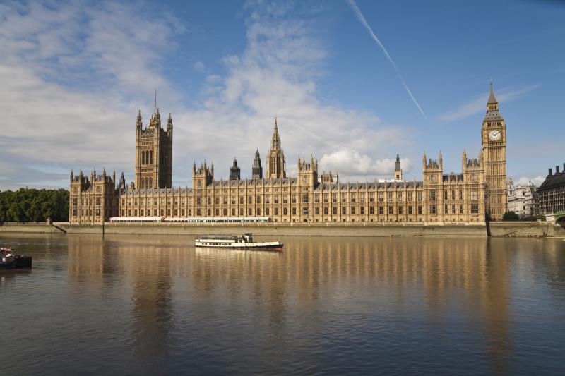 A picture of the Houses of Parliament