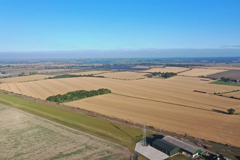 Landscape view of farmland