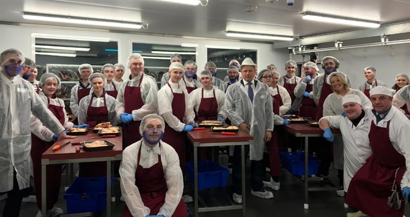 Aubrey Allen butchery demo