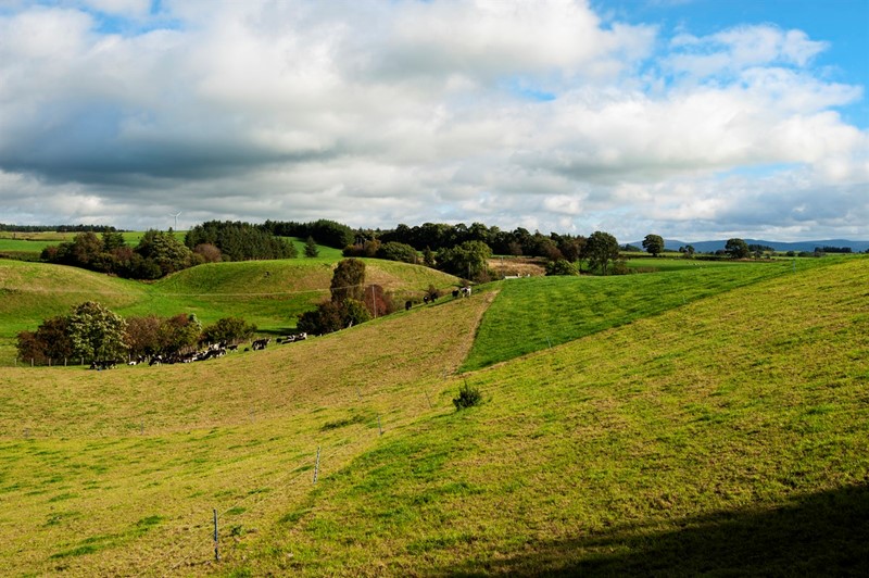 North Wales farmland