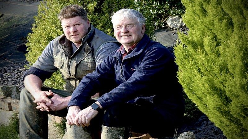 Haydn and Stuart Evans