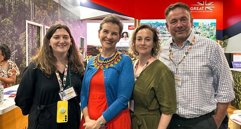 Jenny Brunton, Mary Creagh Rachel Madely-Davies and Lucas Daglish