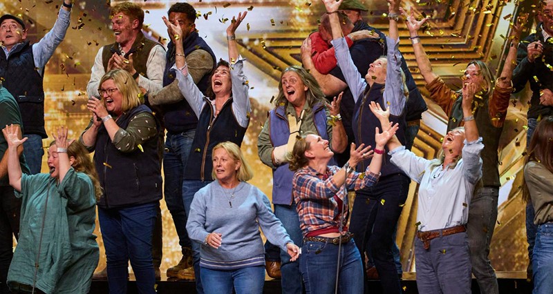 Britain's Got Talent golden buzzer Hawkstone Choir