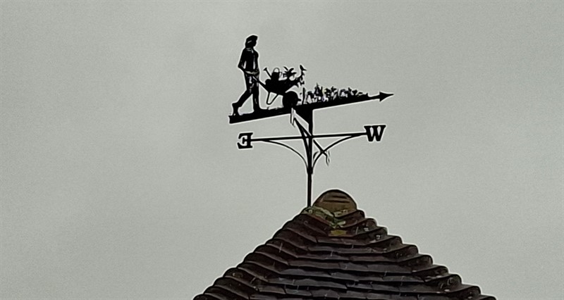 Weathervane for Carolyn McCutchan