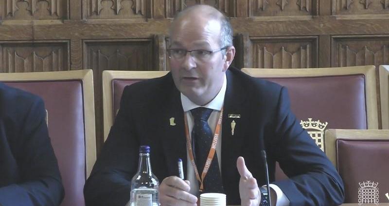 NFU President gives evidence to Peers