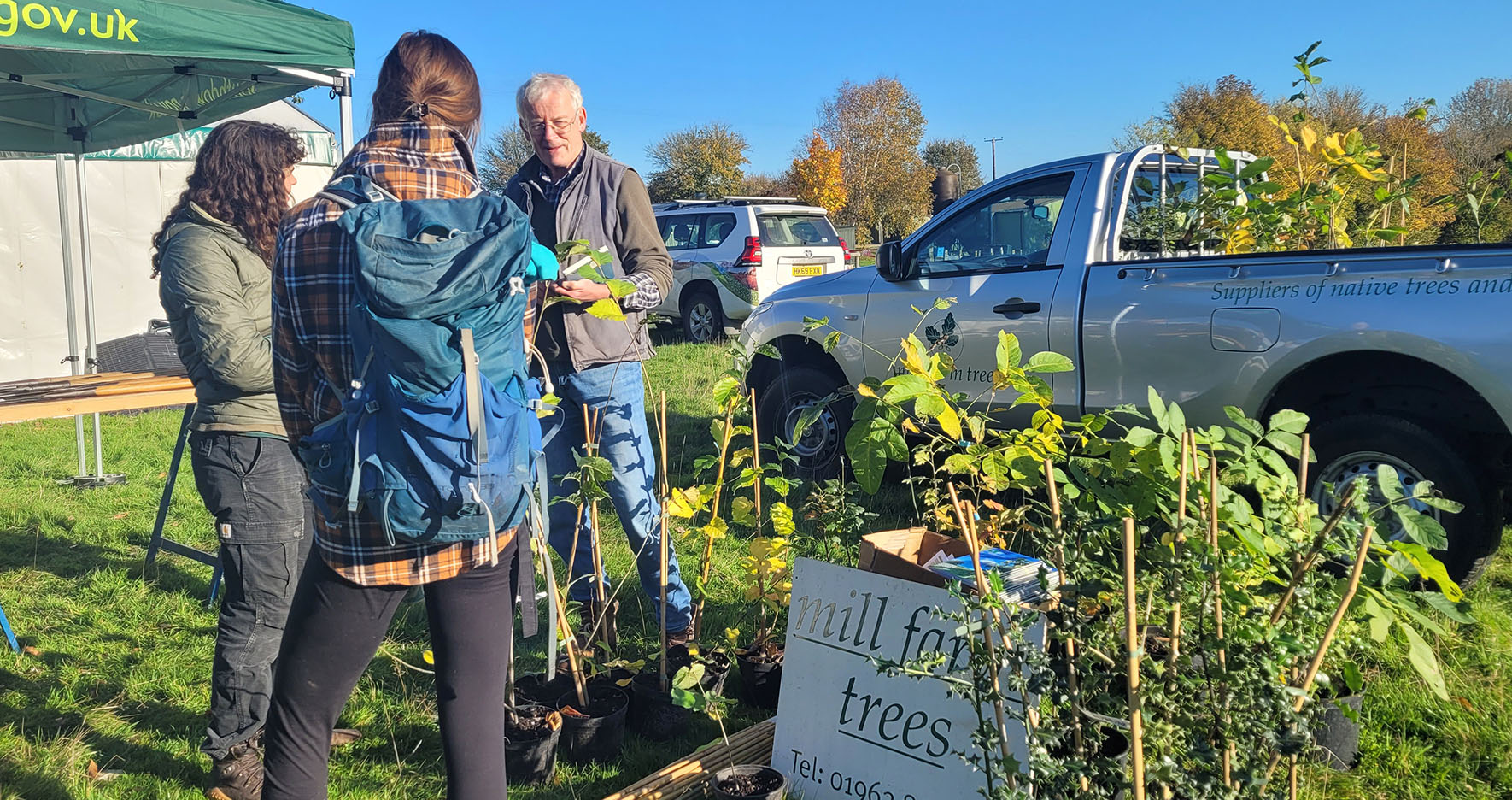 A trade stand at #Hedgefest25