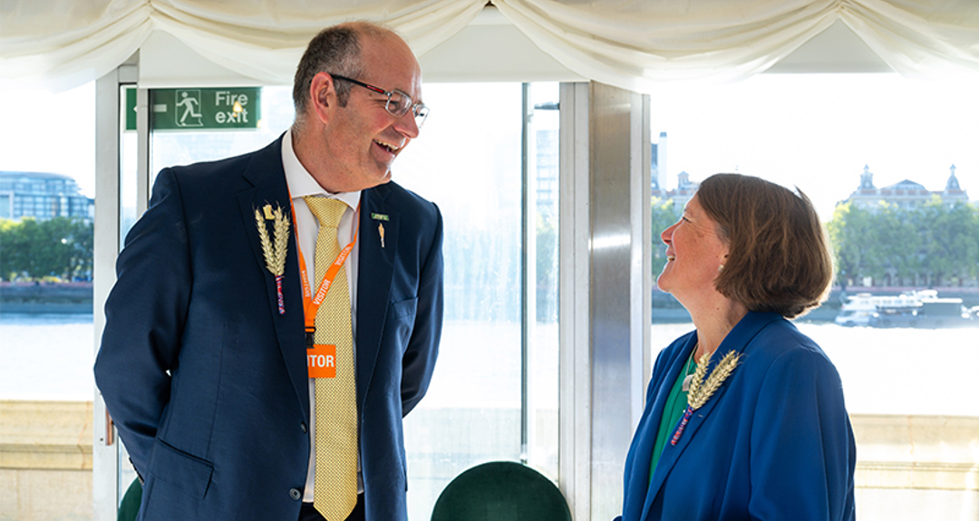 Tom Bradshaw and Ellie Chowns MP (Green, North Herefordshire)