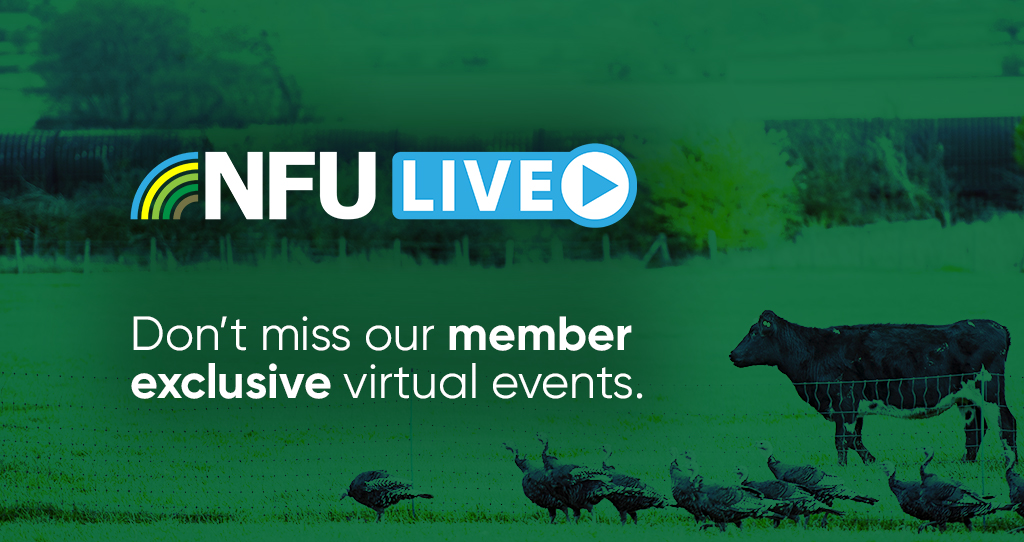 NFU Live - Don't miss our member exclusive virtual events