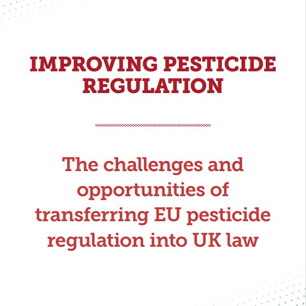 Improving Pesticide Regulation