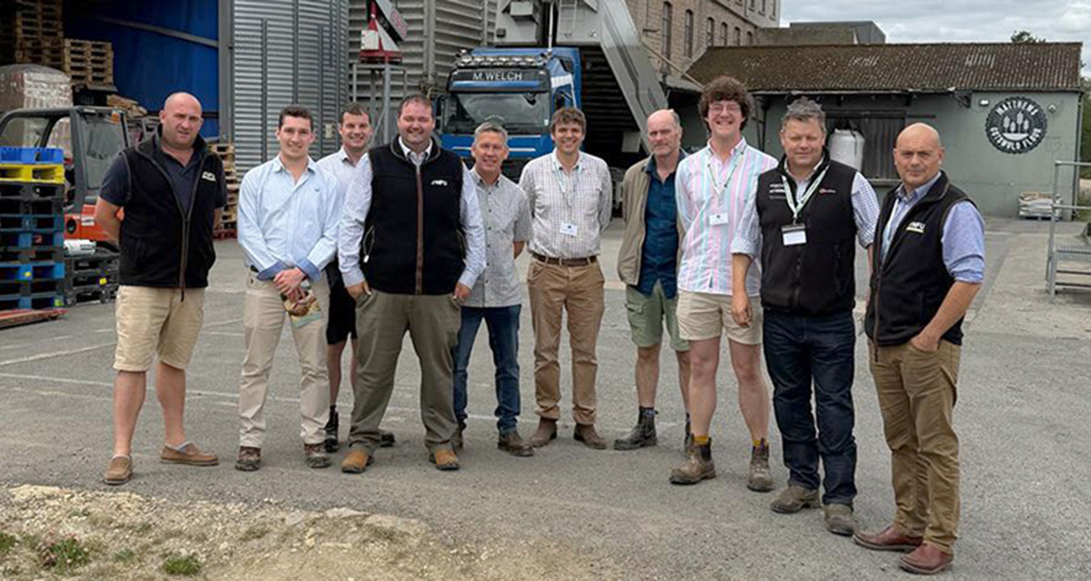 Crops board members at Matthews Cotswold Flour Mill