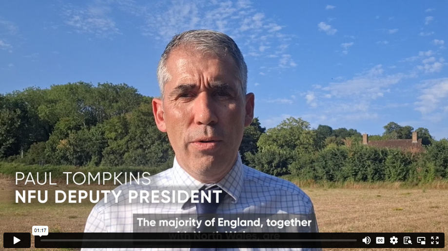 NFU updates Minister Hardy at third National Drought Group 