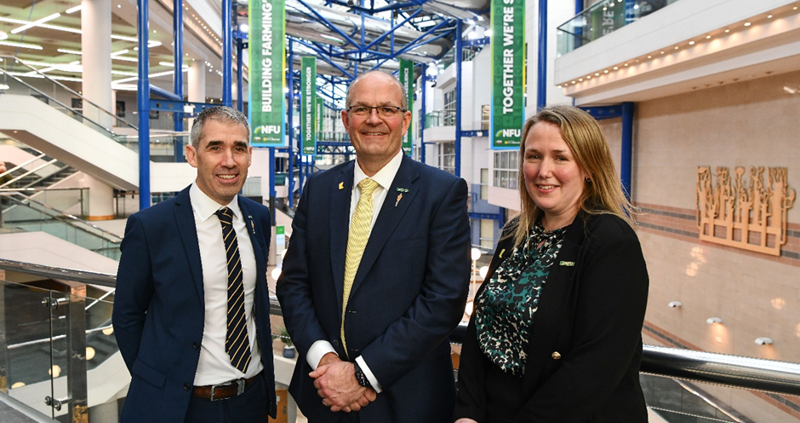 NFU elects its new officeholder team