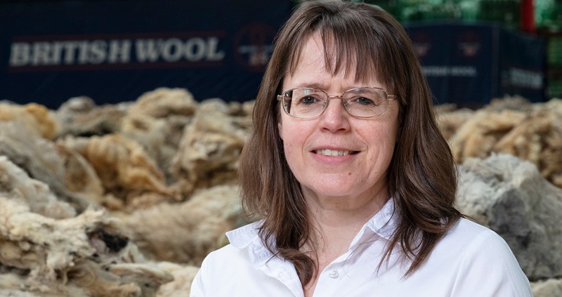 A photo of Kate Drury, head of Sustainable Wood Ltd.