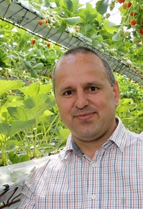 An image of Andrey Ivanov of Tiptree Farms.