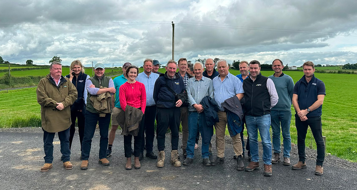 The livestock borad during their Irish trip