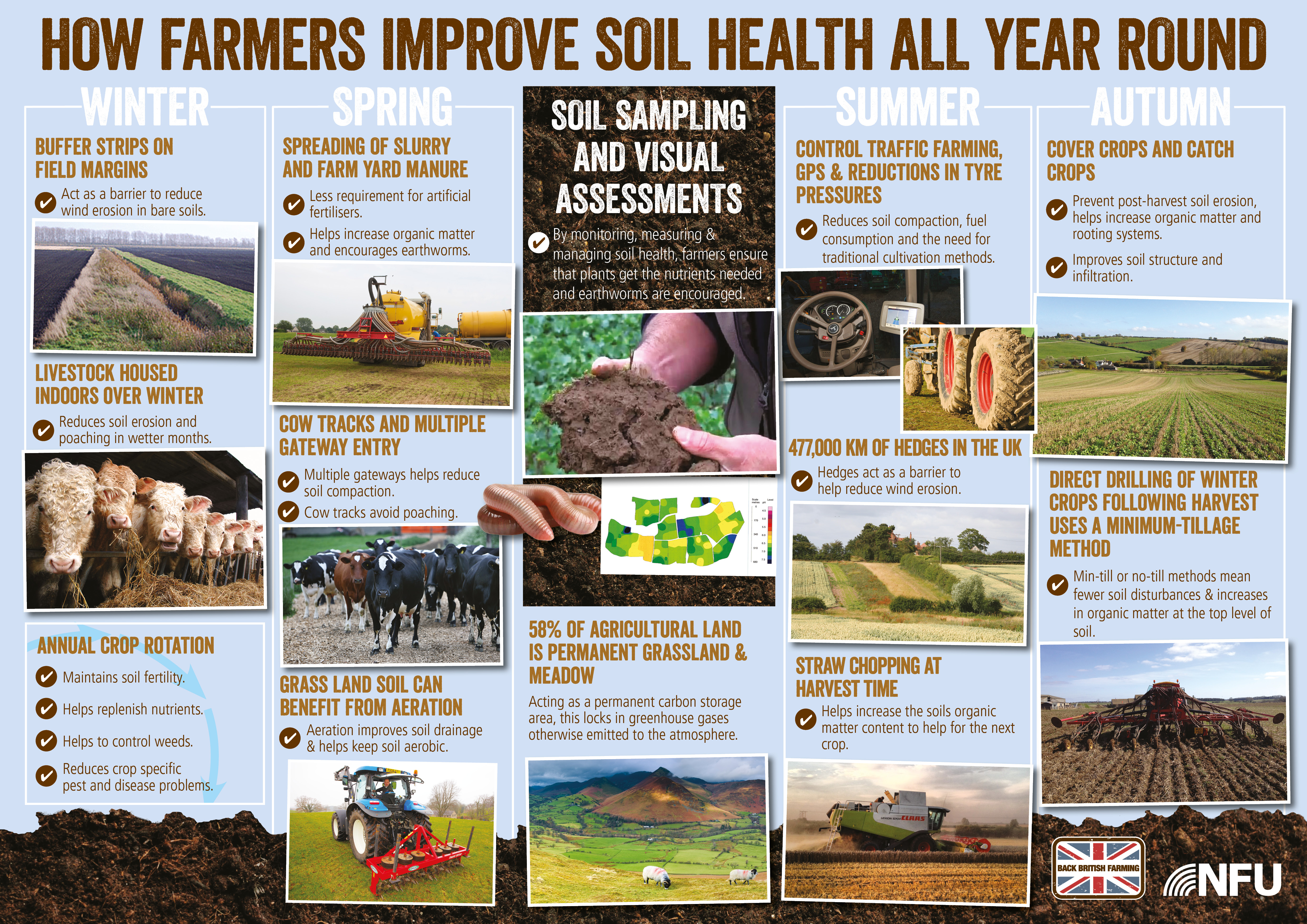 Soil infographic poster 2022