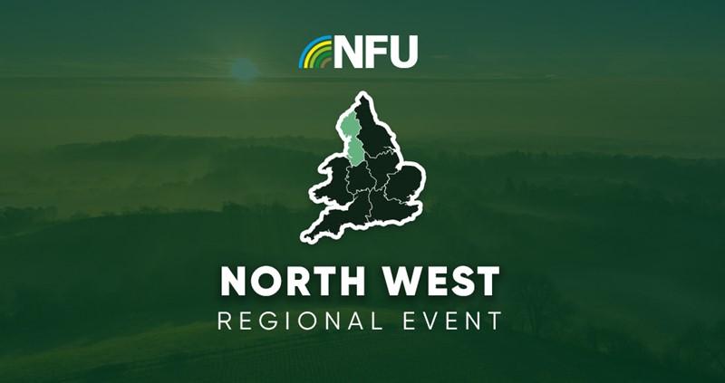 A graphic of the North West events logo