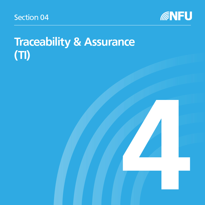 Section 4 Traceability & Assurance