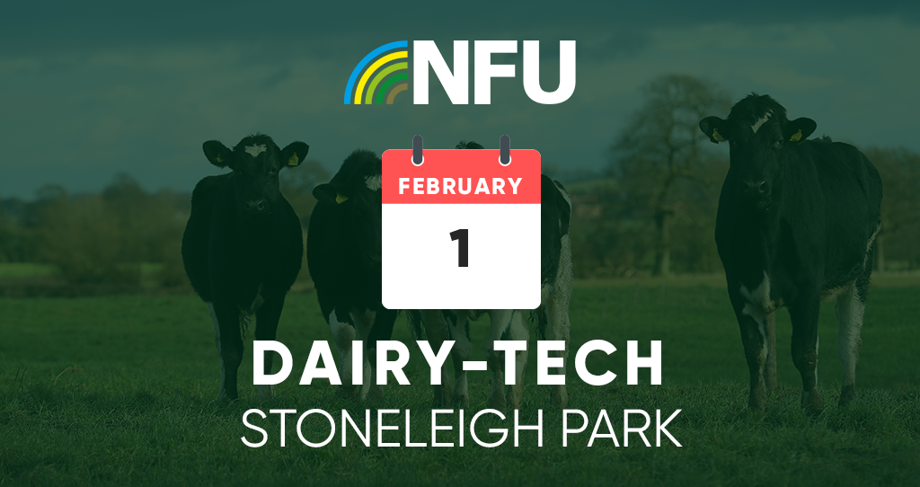 Dairy-Tech on 1 February at Stoneleigh Park