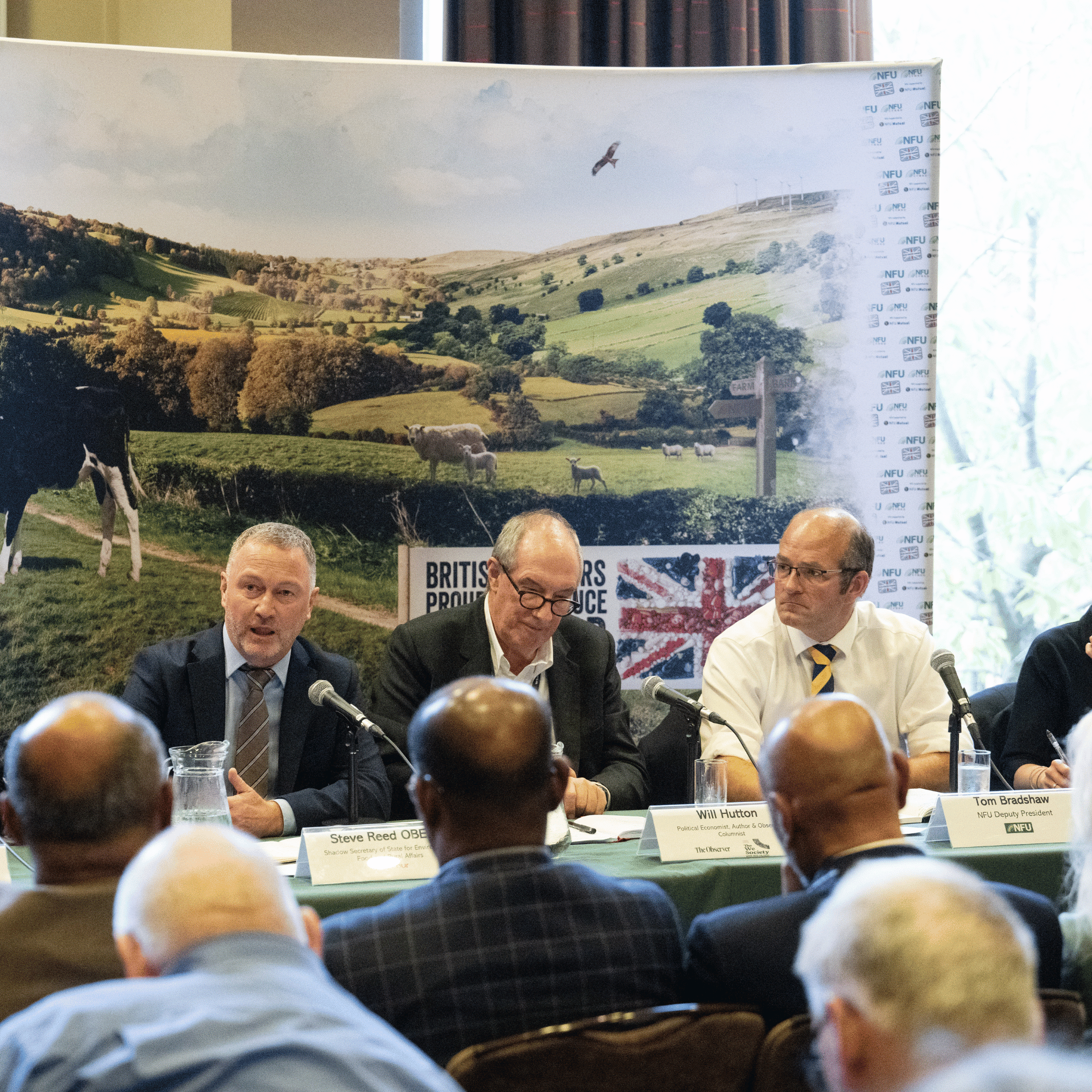 Panel at the NFU's Labour Party fringe event.
