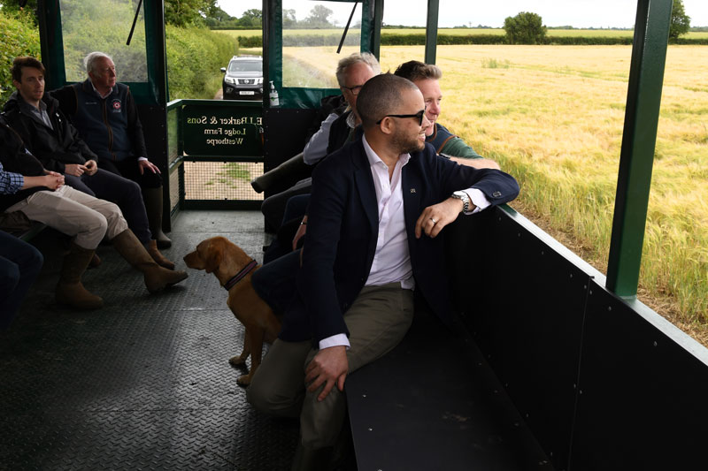 Fellowship take a farm tour