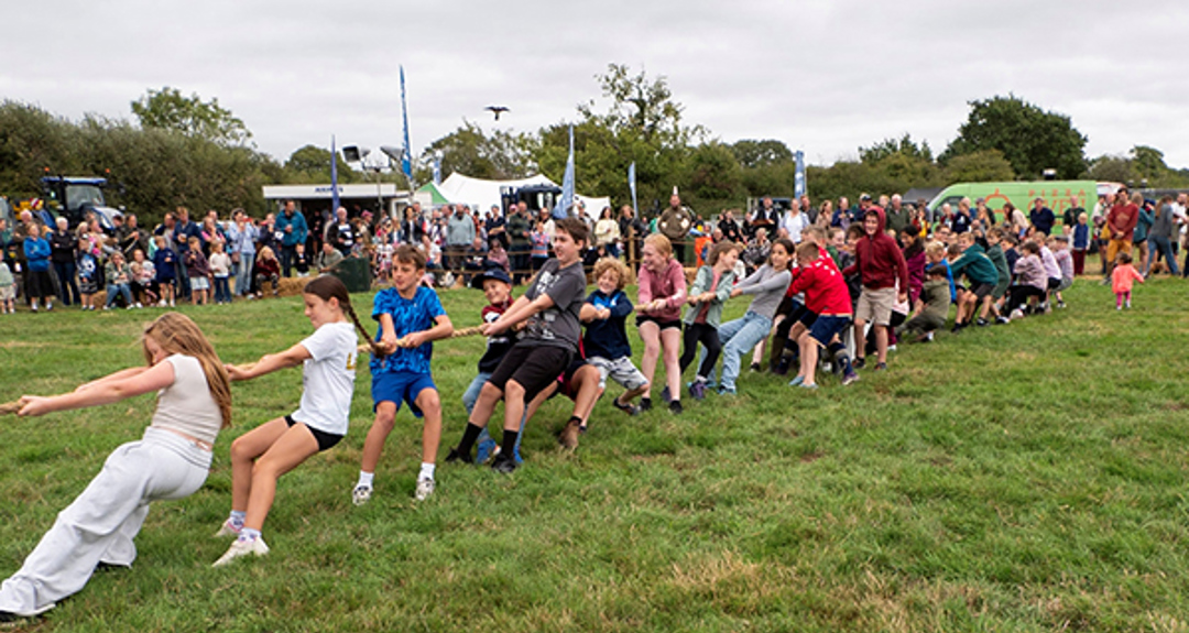 West Grinstead tug of war