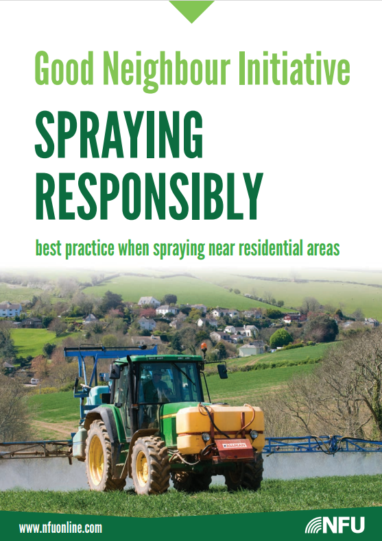 Good neighbour initiative spraying responsibly guide