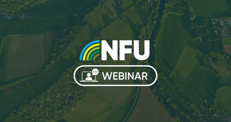 Webinar: NFU26 support scheme announcements explained