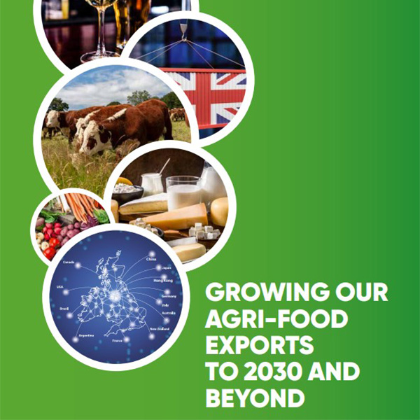 Growing our agri-food exports to 2030 and beyond