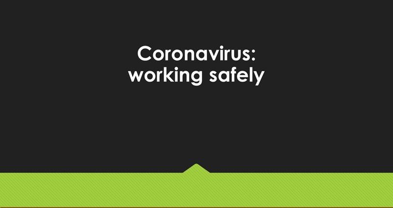 Coronavirus: testing