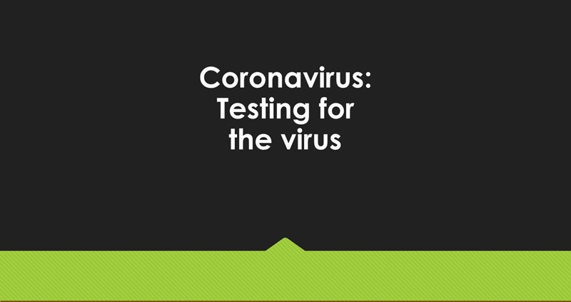 Coronavirus testing 