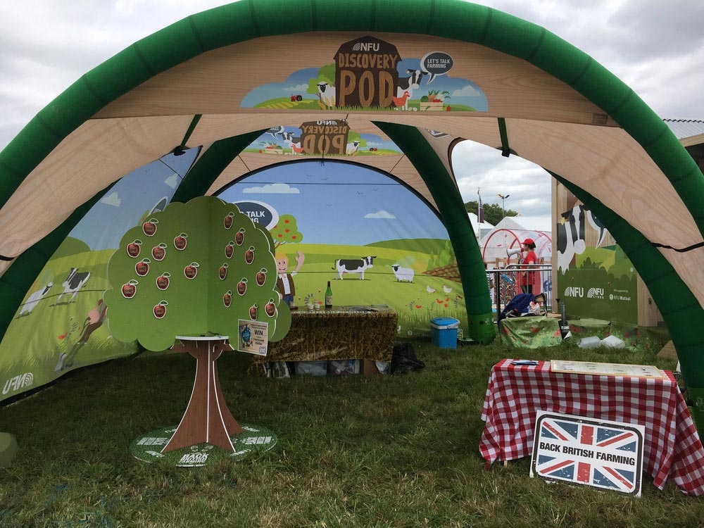 NFU at the Bristol Balloon Fiesta 2019