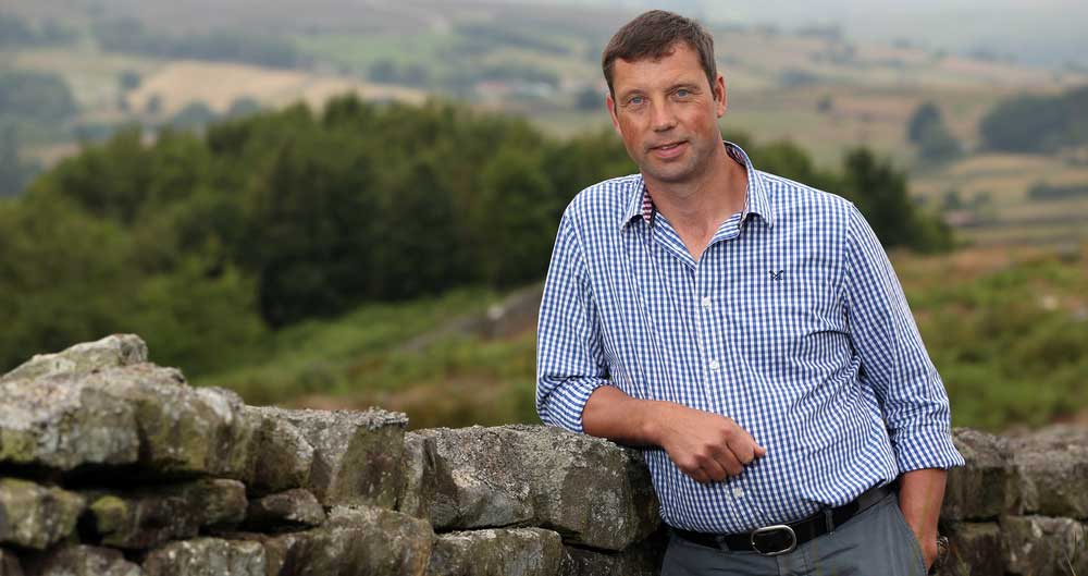 NFU Livestock board chairman Richard Findlay on his farm in North York Moors National Park