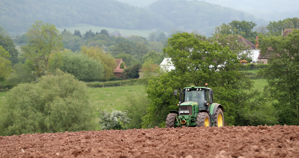 Ali Capper and her team plant new apple trees on her farm