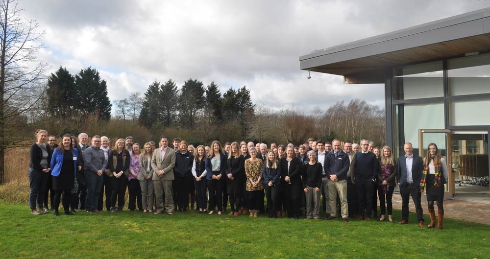 A large group of poultry industry and academic delegates join at NFU HQ for a research seminar