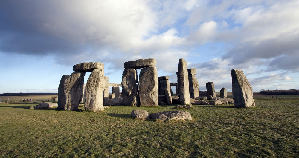 The prehistoric archaeological site of Stonehenge