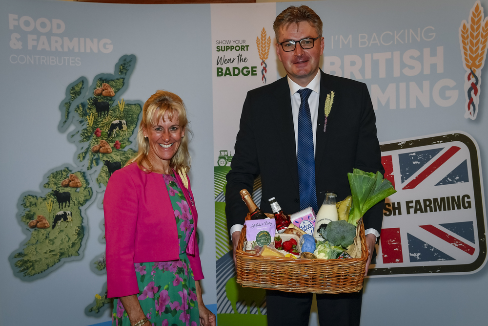 Back British Farming Day West Mids, WM Daniel Kawczynski MP with Minette Batters