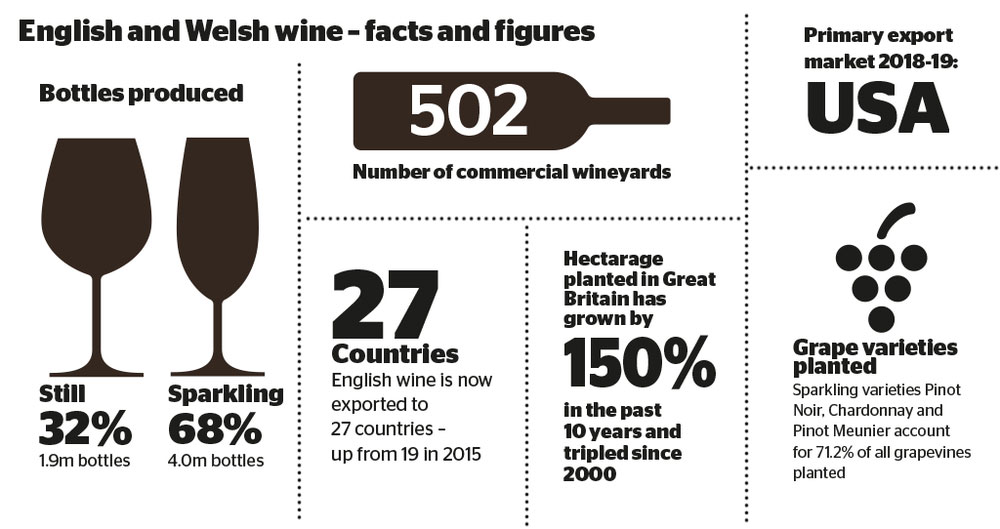 English and welsh wine facts and figures