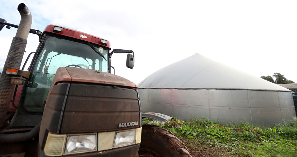 Anaerobic Digestion at Joel Beckett's farm