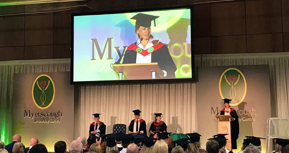 Minette Batters recognised as an Honorary Fellow of Myerscough College