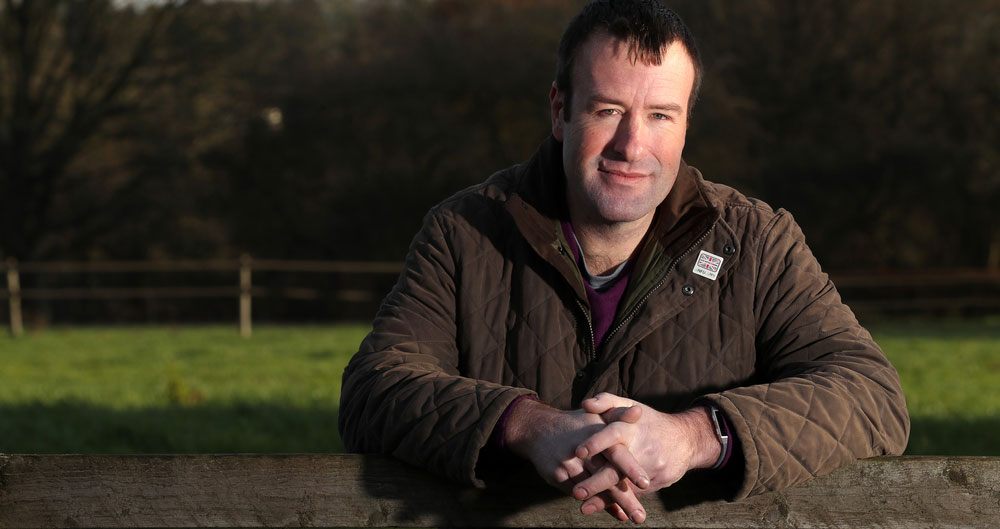 A photograph of Stuart Roberts, NFU Vice President