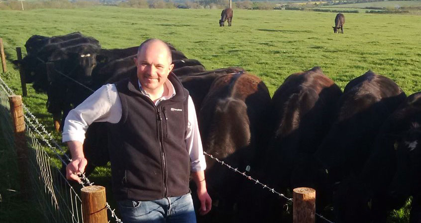 NFU Chief Livestock Adviser John Royle on farm