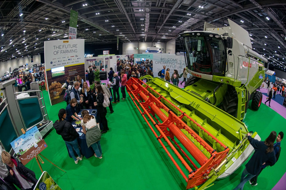 The Future of Farming exhibit at New Scientist Live, Excel, 10 October 2019