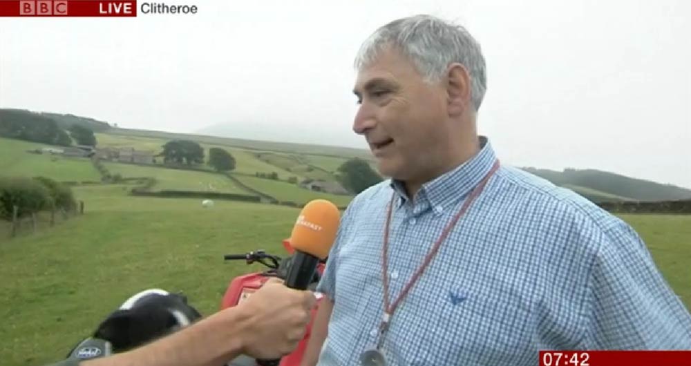 Uplands Forum's Thomas Binns appeared on BBC Breakfast in 2019