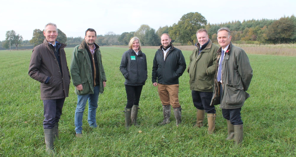 Chief Executive of Natural England Marian Spain - farm visit