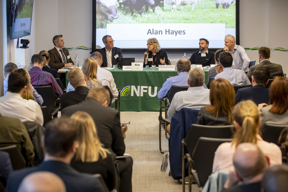 Representatives from the Food Ethics Council, the British Nutrition Foundation, Rothamsted and food research and training charity IGD