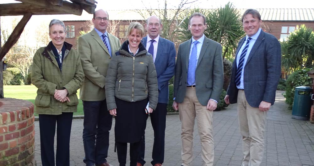 NFU President Minette Batters visits Barleylands in Essex