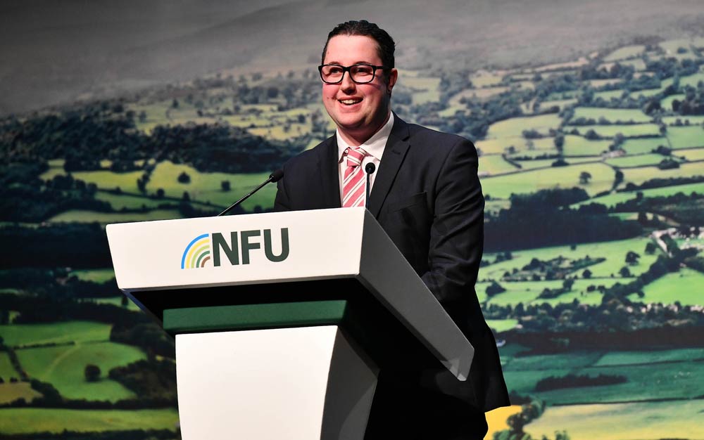 Photos of the education session at NFU conference with Education manager Josh Payne, Education Officer Jennie Devine, Abby Brady Ronald Ross School, Brinder Bains Ronald Ross Primary School, Charlotte Hudson Huh Lowe farms, Alice Montgomerie Student - Quest Professional