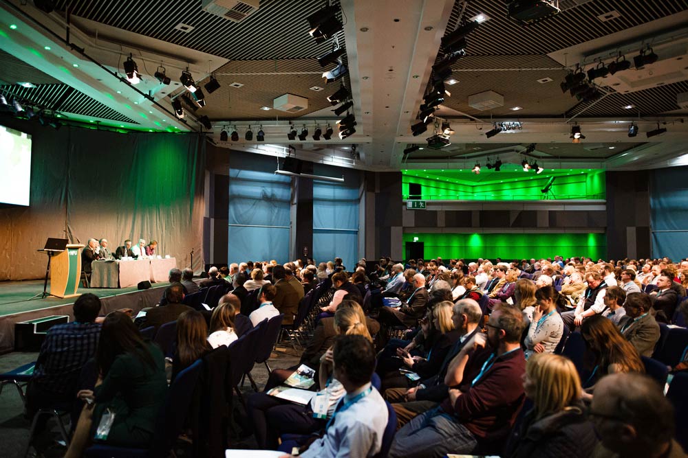 Images from the livestock session at nfu conference