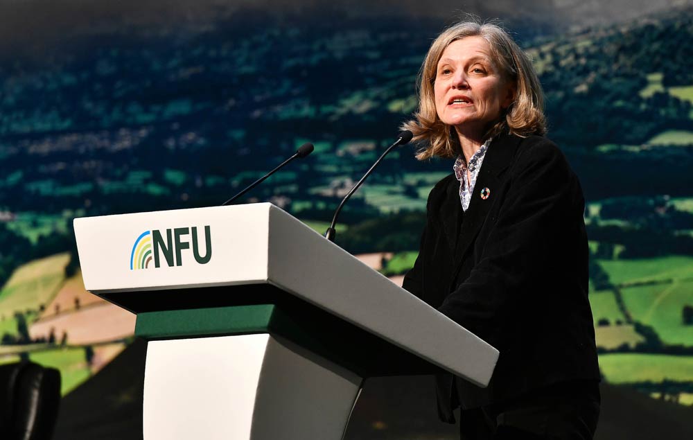 Images from the climate change session at NFU conference 20.